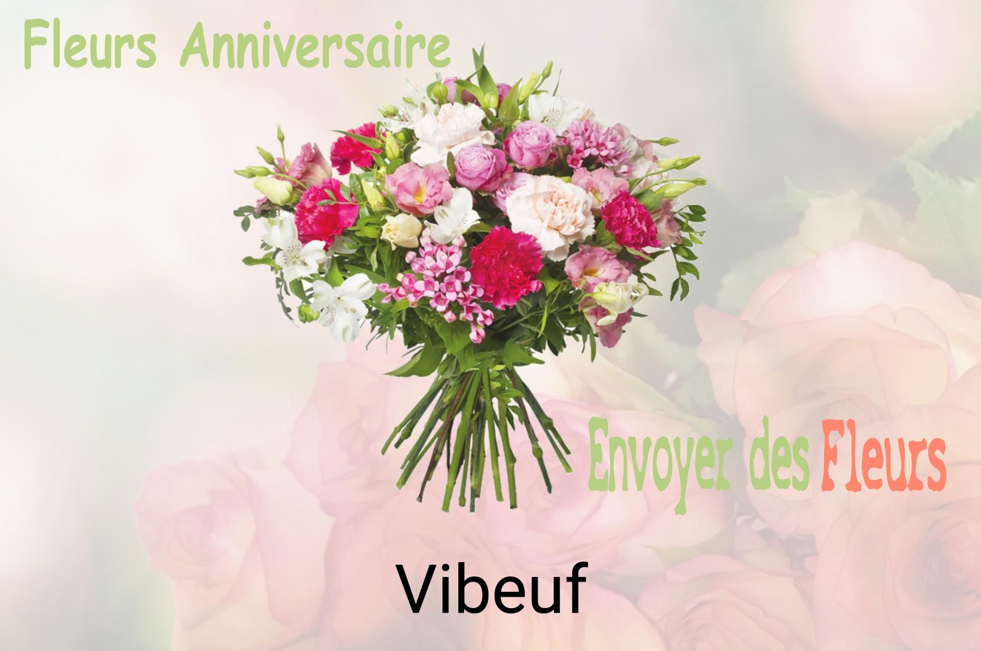 Bouquet de fleurs d’anniversaire livré à Vibeuf